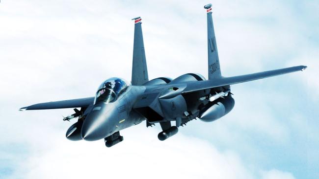 F-15 Eagle in flight