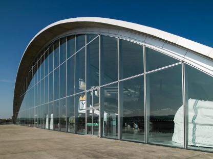 American Air Museum building at IWM Duxford