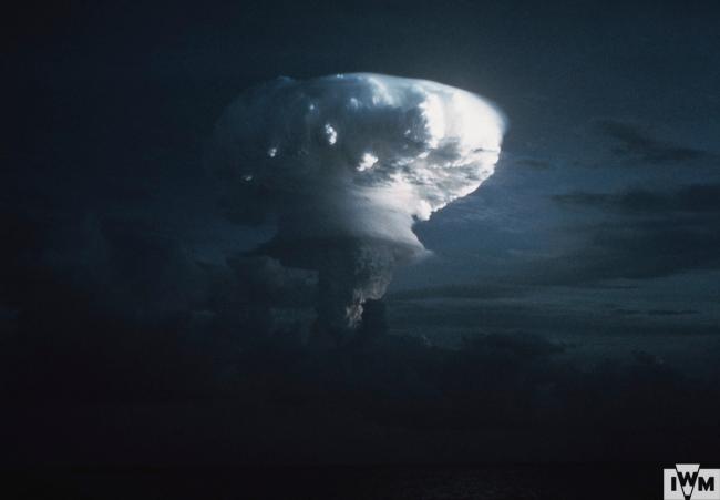 BRITISH HYDROGEN BOMB TESTS AT CHRISTMAS ISLAND, 1962 - 1963